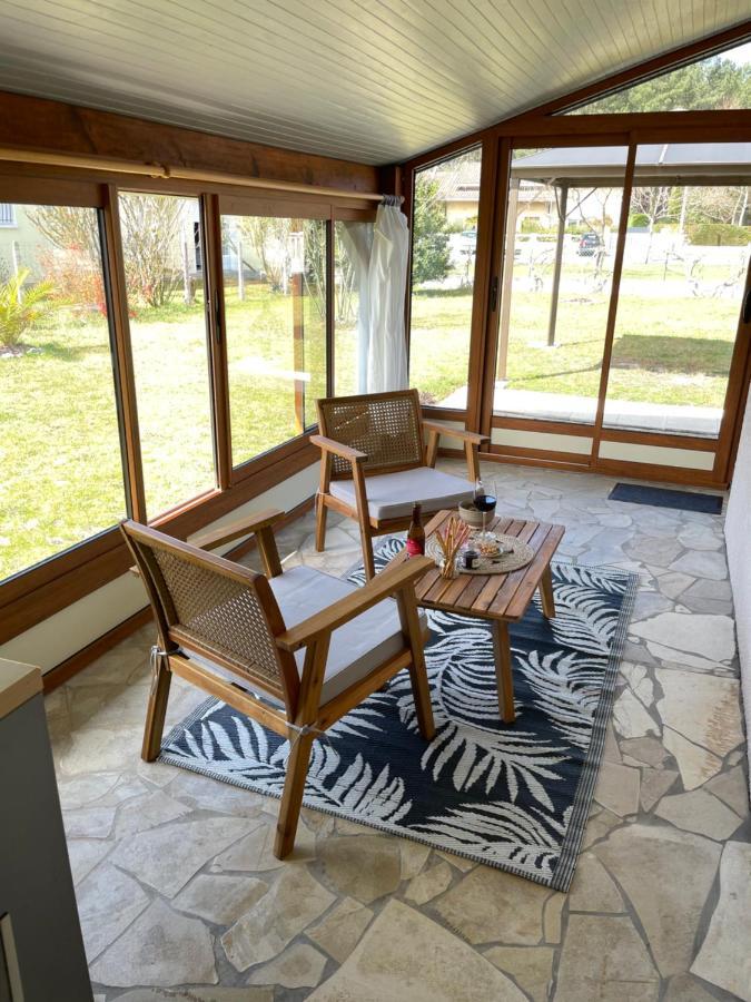 Aux Bonheurs Landais Hotel Linxe Eksteriør billede